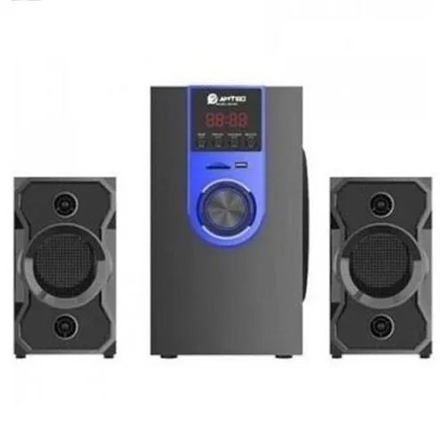 Amtec 2.1CH HOME THEATRE SYSTEM USB/SD/FM 5000W-Amtec Blue/Red