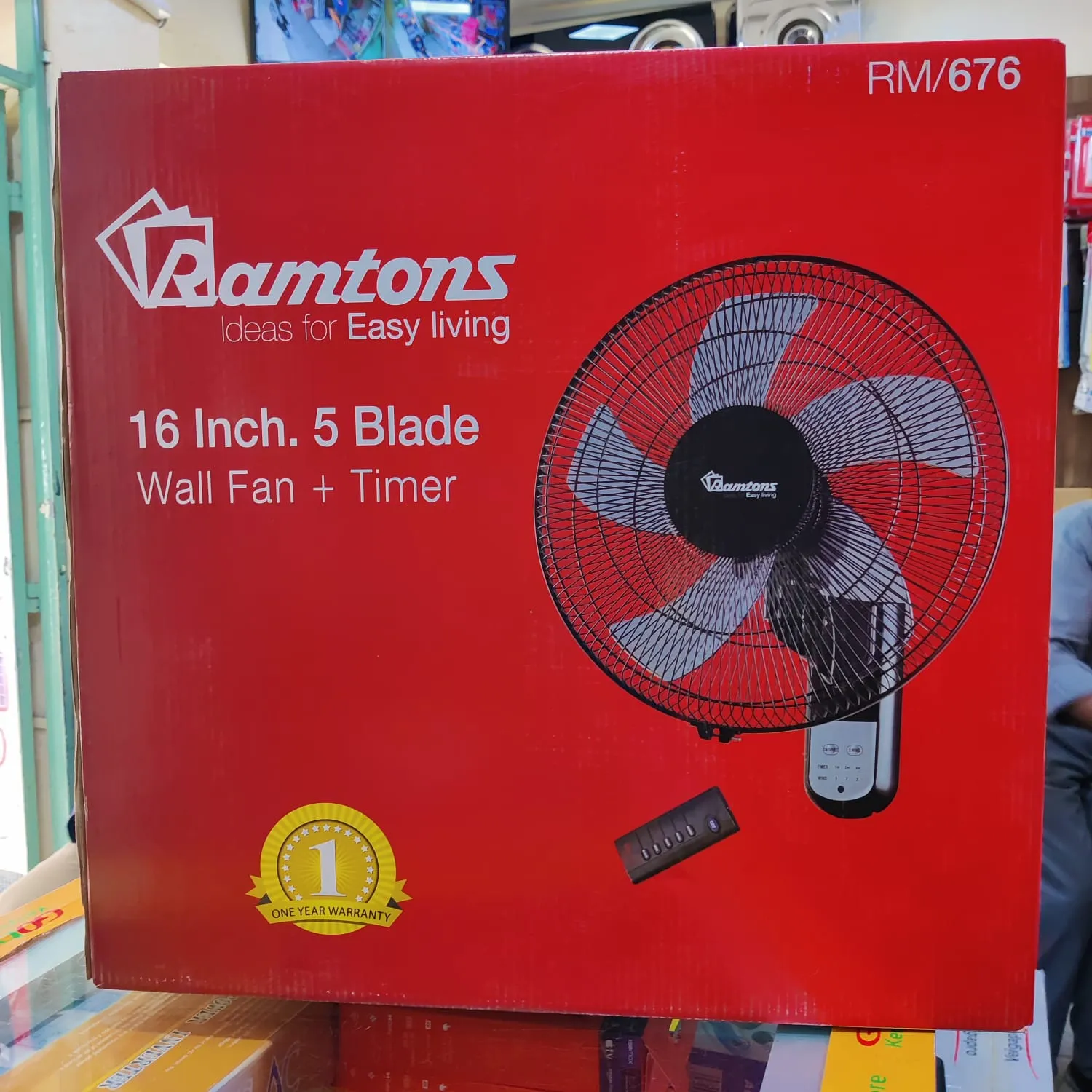 Ram tons wall  fan 