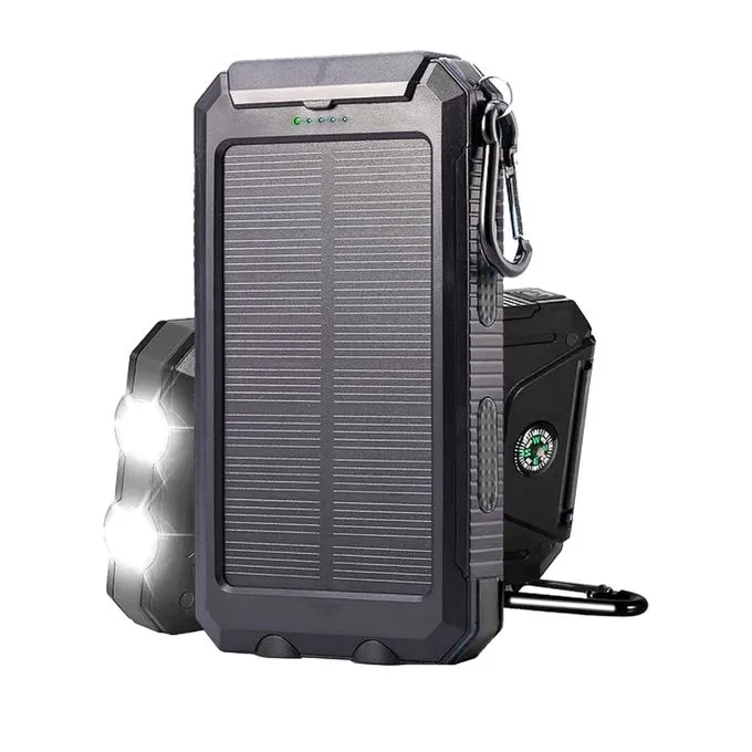 Bilitong Solar PowerBank 10000mAh Fast Charge 5V/2.1A