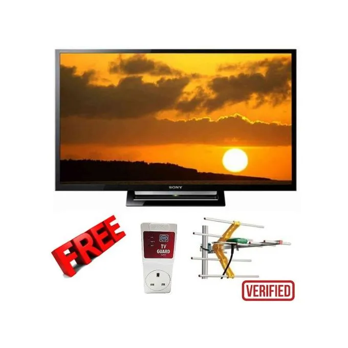 Amtec 24" television with  tv guard, Aerial 