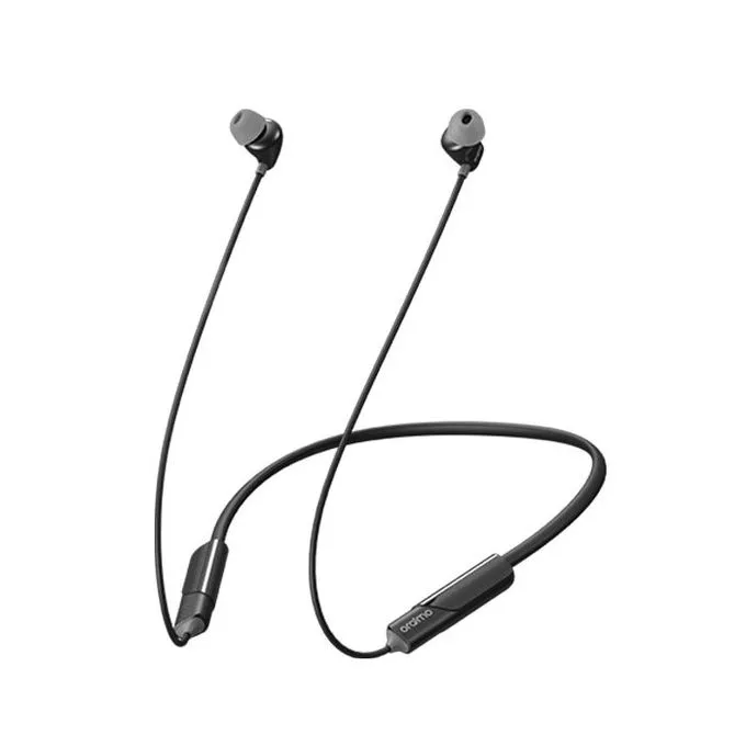 Oraimo Shark 4 Dual EQ IPX5 Waterproof Neckband Wireless Earphone-Black