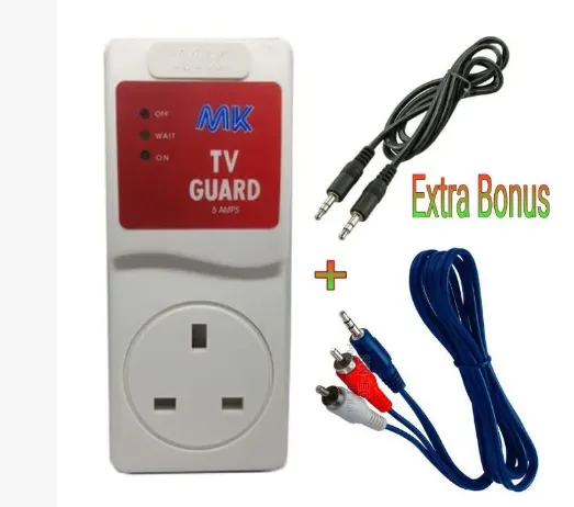 MK TV Guard + Free Audio Cable + Auxiliary Cable