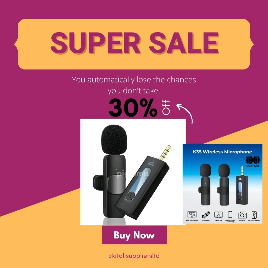 k 35 wire less microphone 