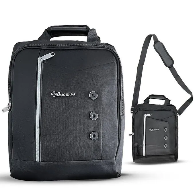 Biaowang Great Quality Laptop Shoulder Bag/Side Bag - Black