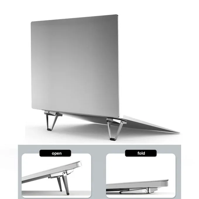 Metal Foldable Adjustable Hidden Stand Holder For Laptop