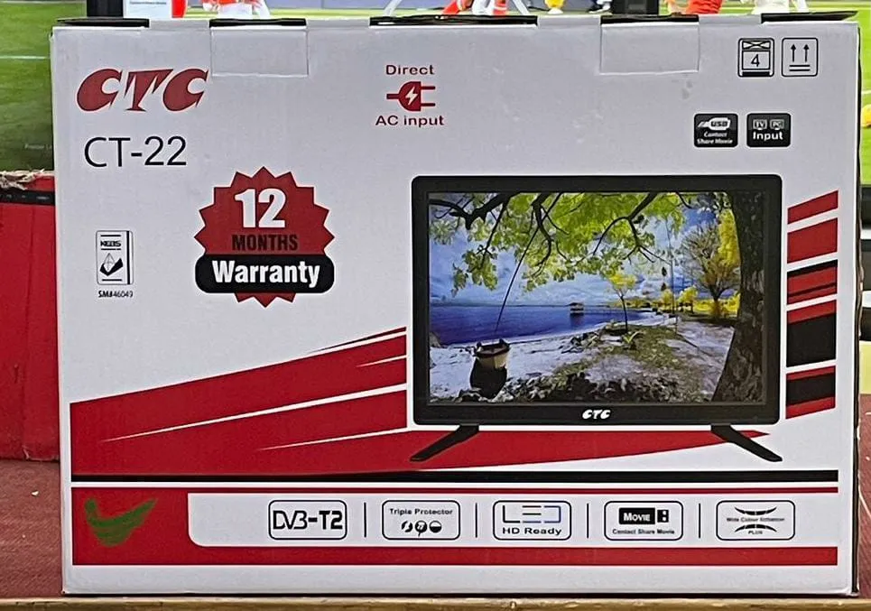 CTC 22 Inches Led Digital Tv, Full HD