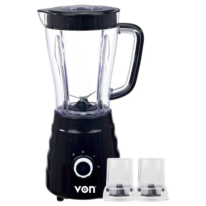 VON HB251ZK/VSBT05BLK Blender Mill - 500W, 1.5L Black..
