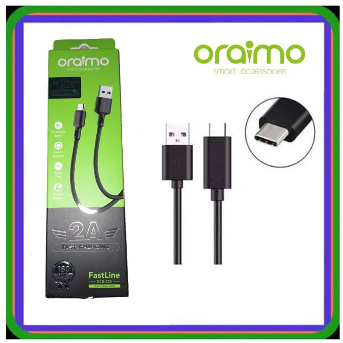 Oraimo Fast Charging Type C USB Cable