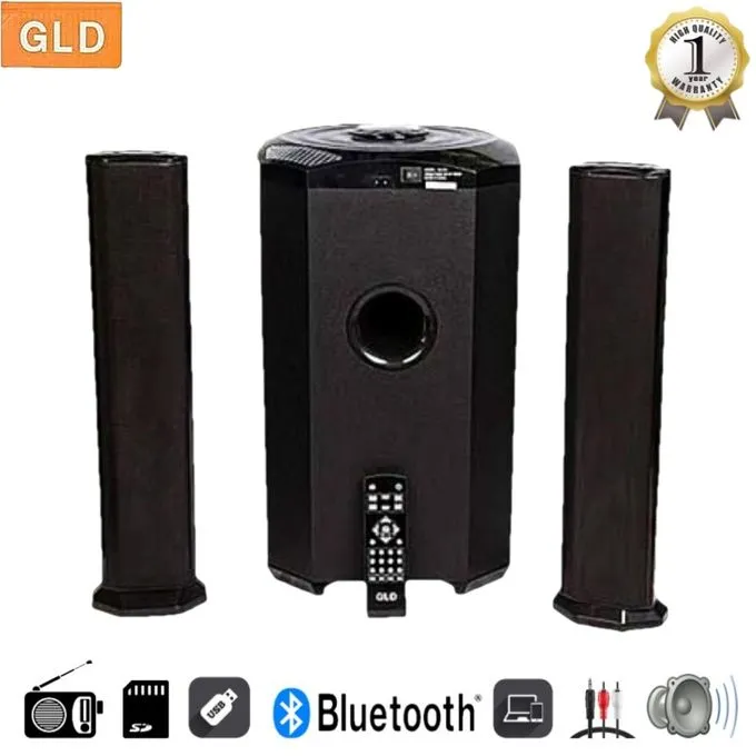Gld 2.1 Sound Speaker System 12000W + Mic