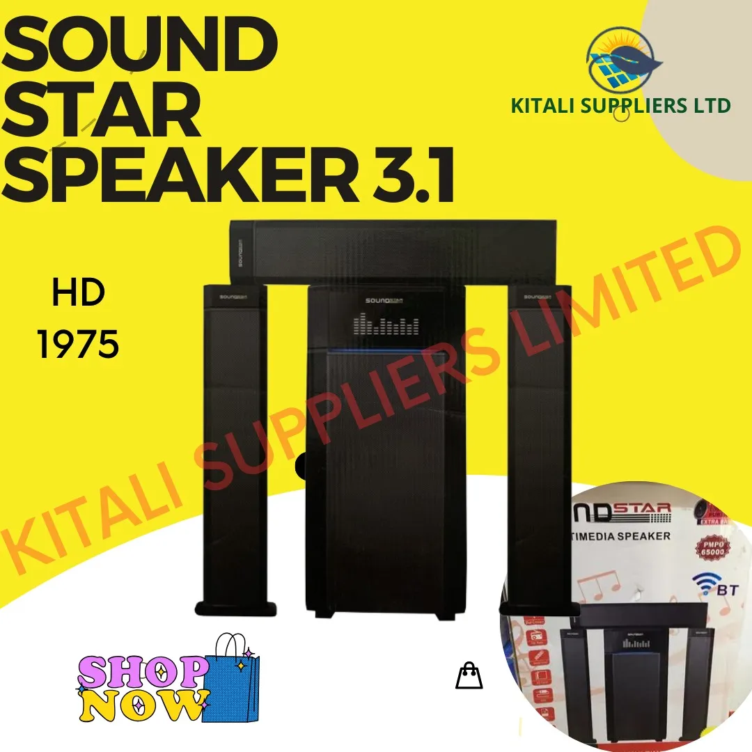 SOUND STAR  SPEAKER  3.1 INCH  HD 1975