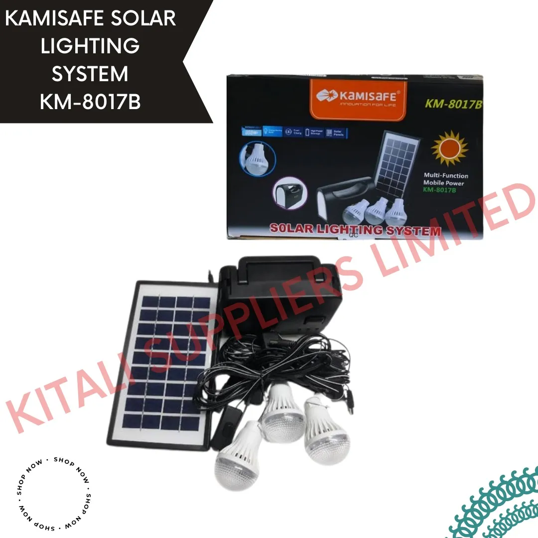 KAMISAFE 8017B solar  lighting system .