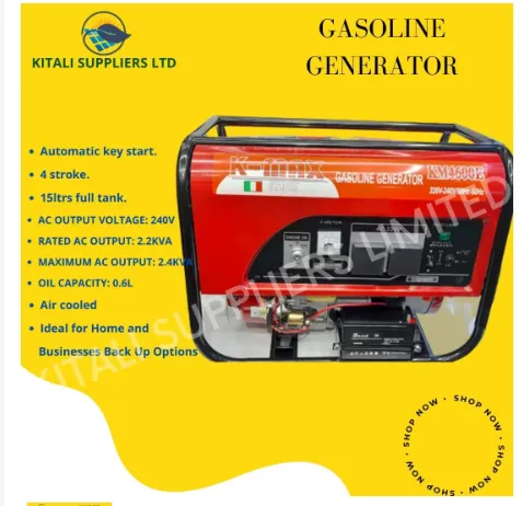 2.4 Kva Petrol Generator With Key Start