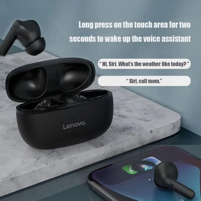 Lenovo LP40 Pro Bluetooth Earbuds Headset With Mic Black