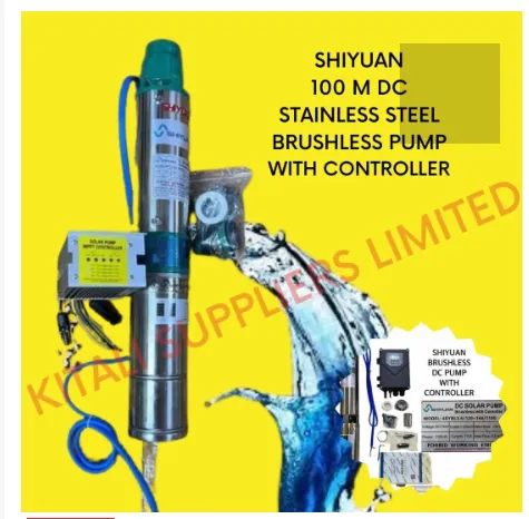 Special offer for Shiyuan 100m Dc submersible pump