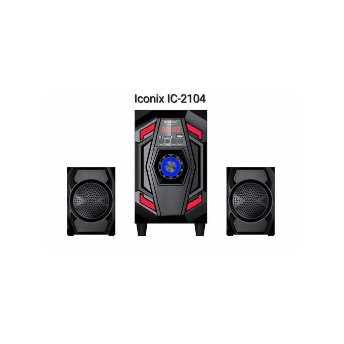 Iconix 3000W 2.1CH ACTIVE SUBWOOFER SYSTEM IC2104