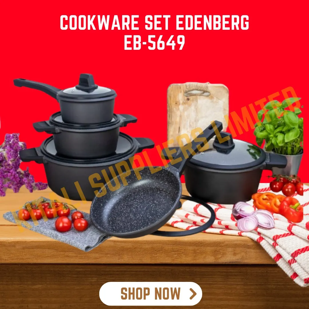 EDENBERG  5Pcs Cookware