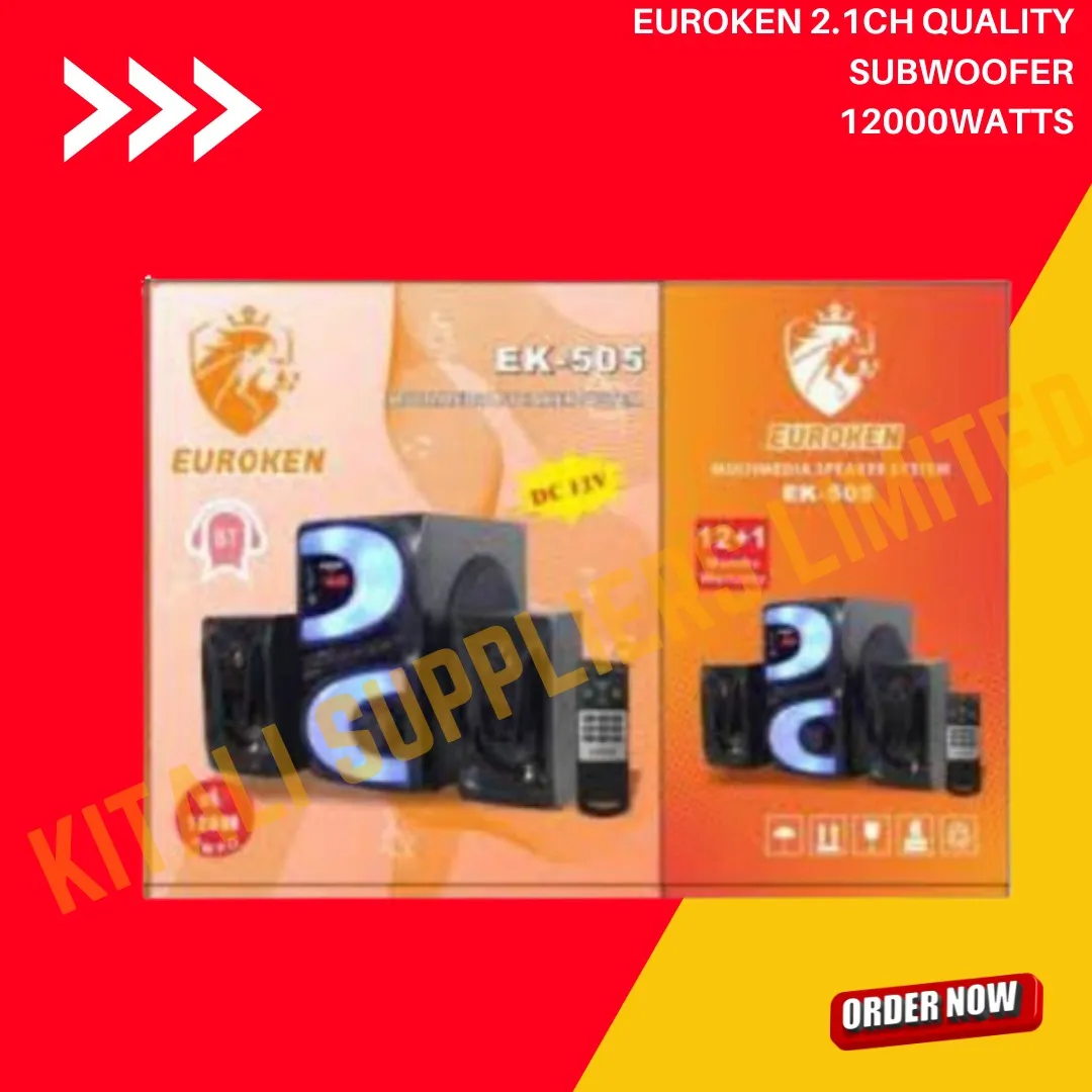 Euroken Hi Tech Multimedia 2 In1 Speakers -quality Sound