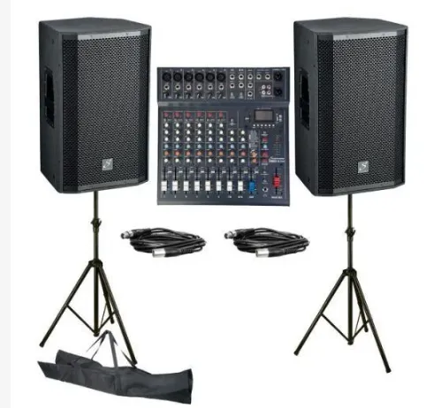 Jbl 15 inch PA with 8channel mixer  10000196095