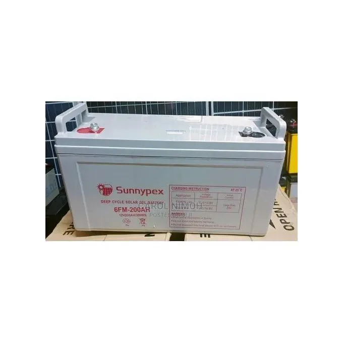 Sunnypex Solar Battery 200ah/20hr Gel Deep Cycle Battery