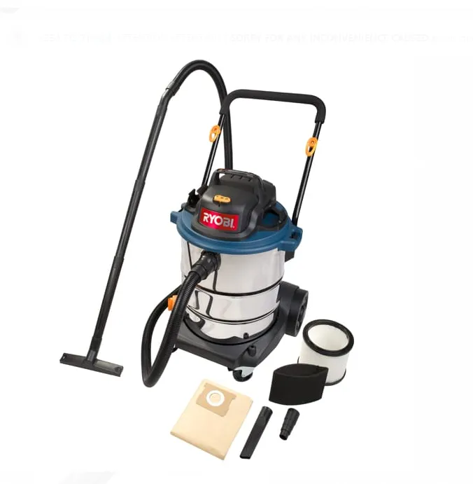 RYOBBI VACUUM CLEANER WET AND DRY  1500W  50L 
