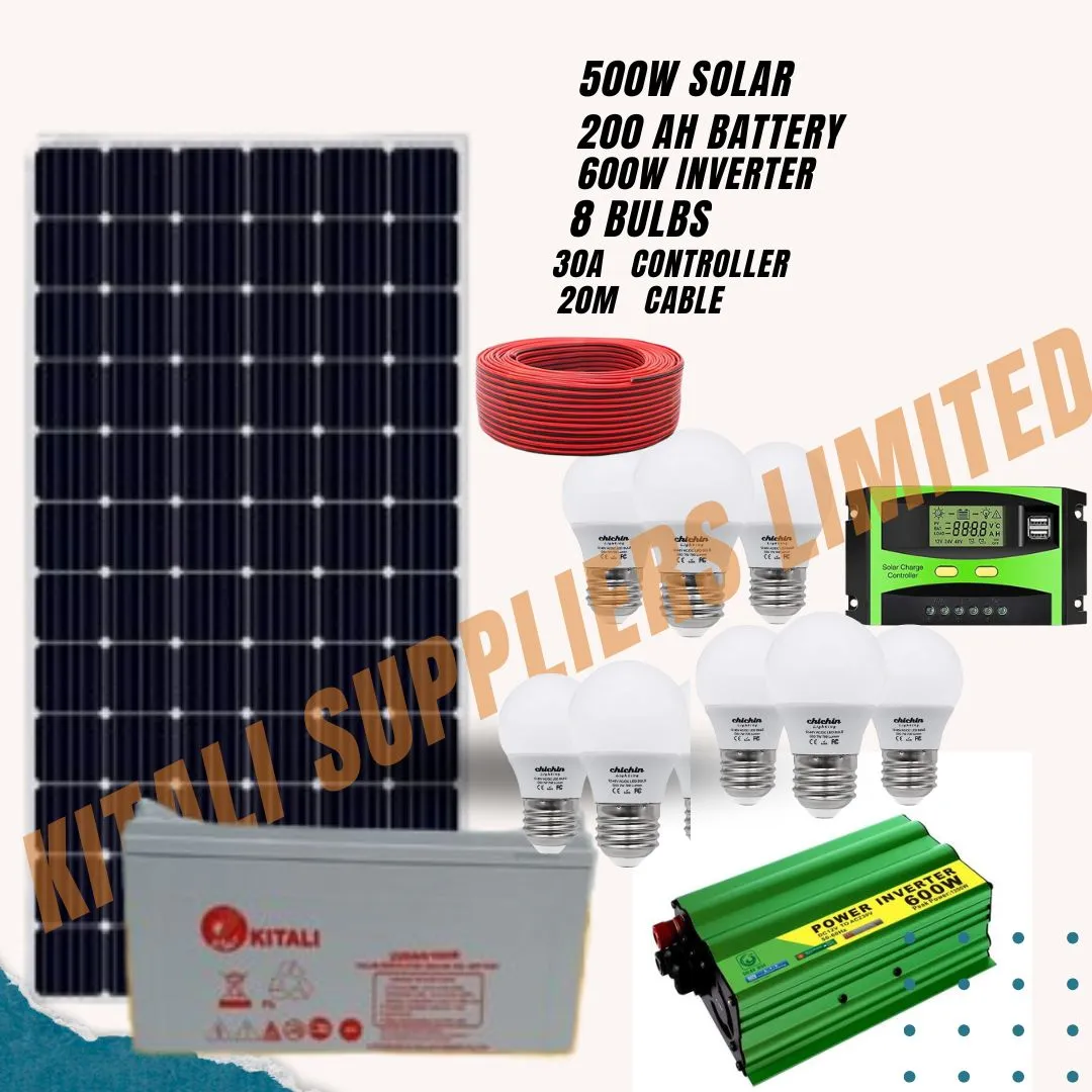 500w solar fullkit monocrystaline