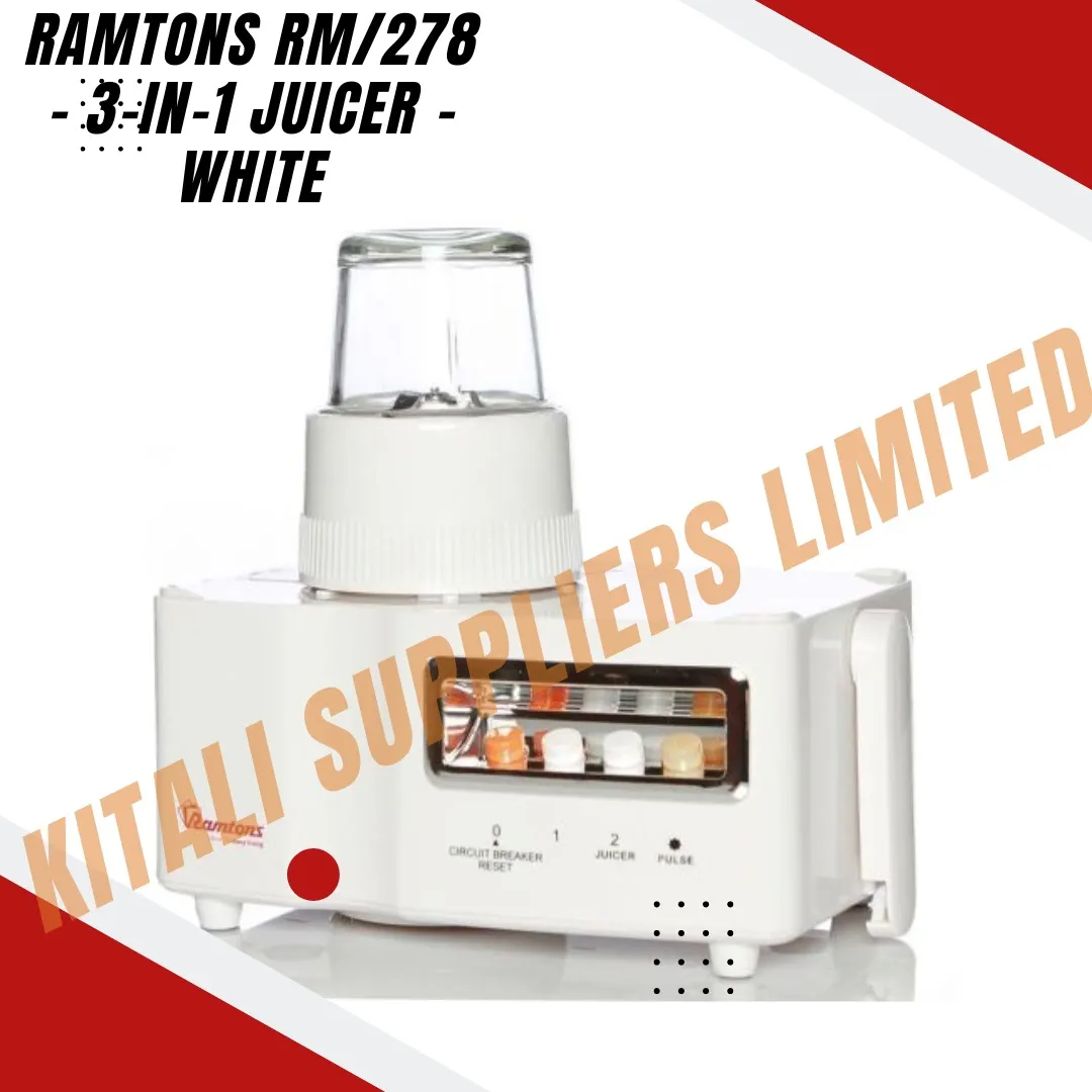 Ramtons RM/278 - 3-IN-1 Juicer - White