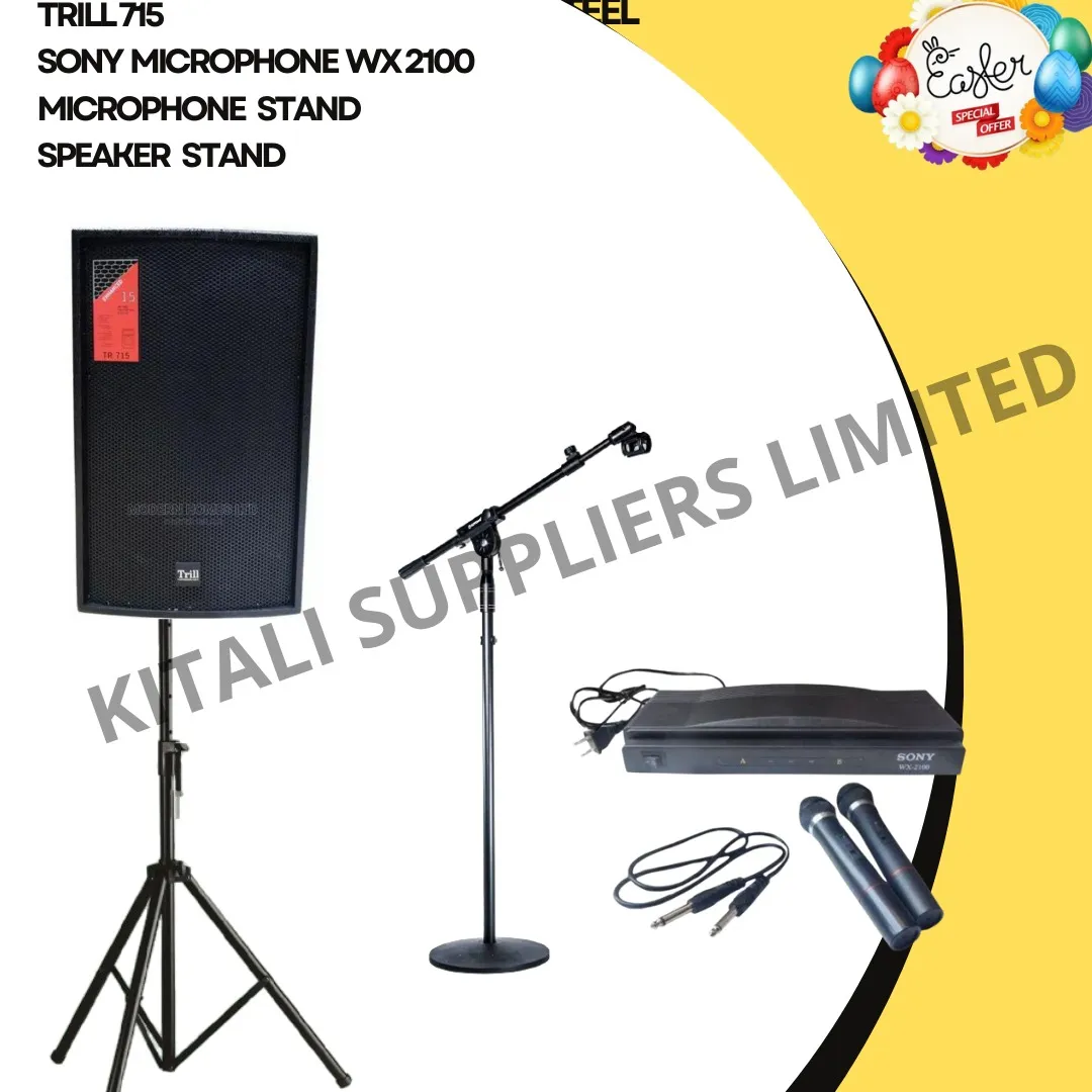 Trill speaker 715 plus musical equipments