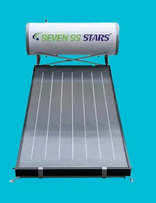 300l Flat plate high pressure seven  water heater  white