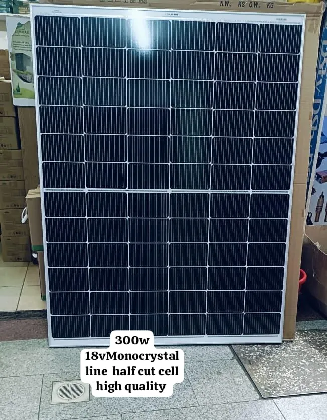 300w solar panel half cell panel 