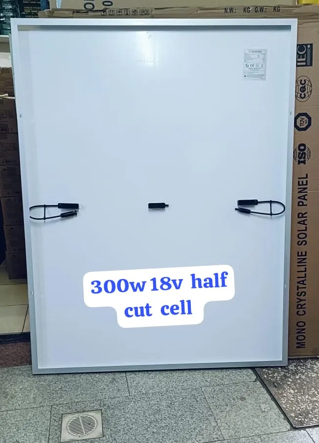 300w monocrystalline half cell panel 