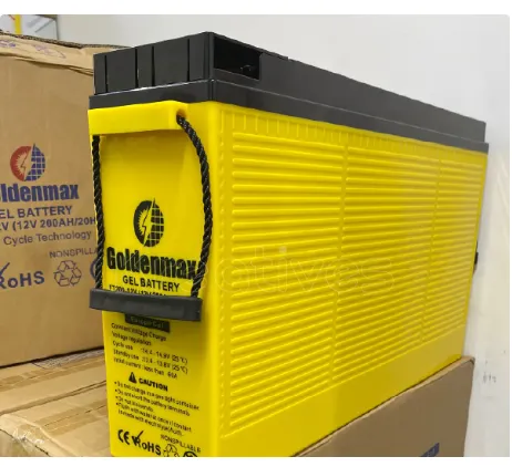 Golden max 200ah 12v deep cycle gel battery 