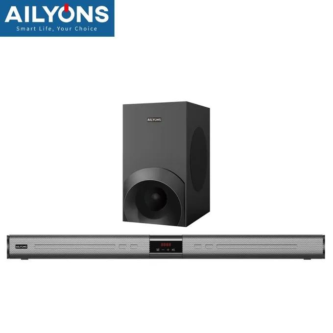 AILYONS SB501 2.1CH Sound Bar SubWoofer Home Theatrer 18000W PMPO