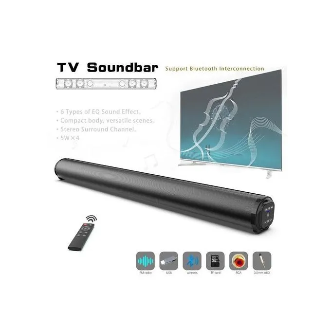 20W Soundbar Home 3D Sound Bluetooth TV Speaker..