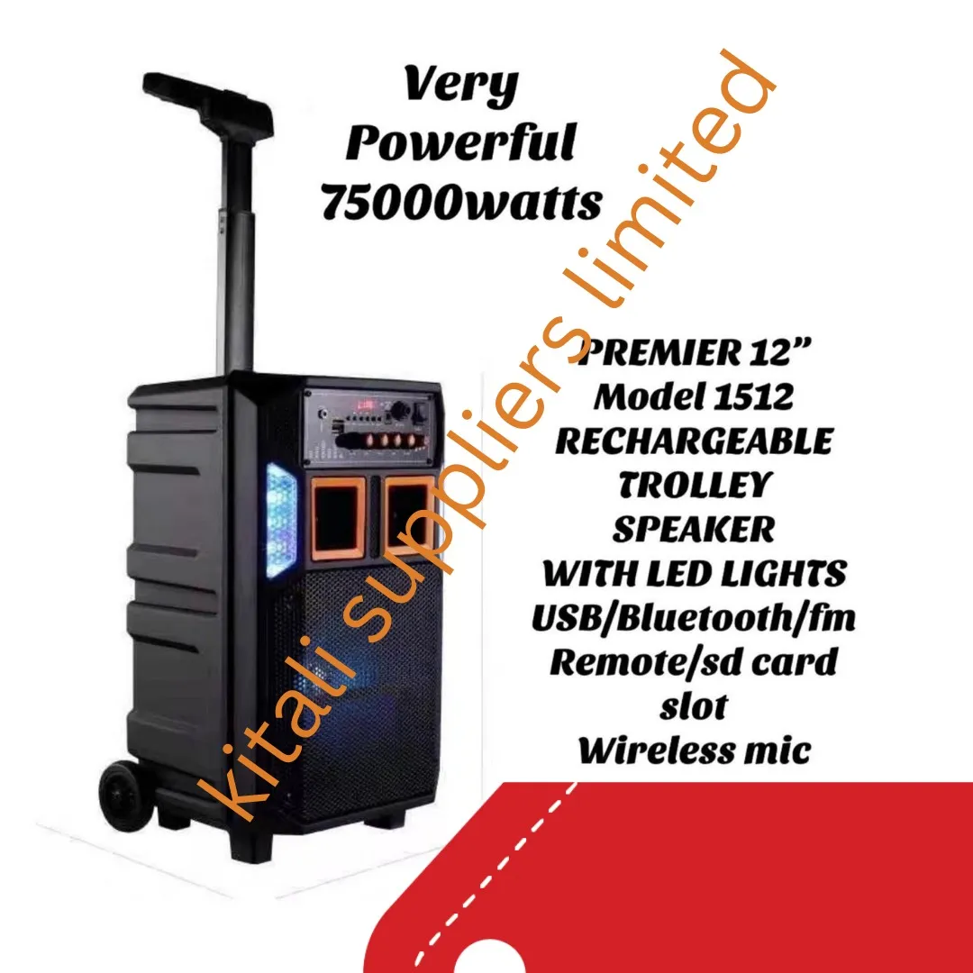 Premier 12 Inches Rechargeable Public Address Speaker