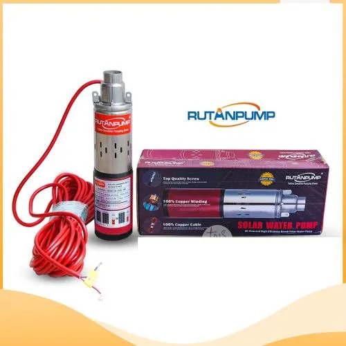  Solar Submersible Water Pump 96V Voltage 75 Meters 1" Fitting 750W