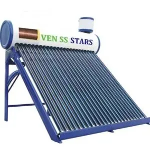 Non pressure vacuum tube 250l white seven SS- Star water heater
