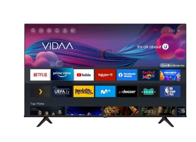 55 inch vidaa 4k  vision plus