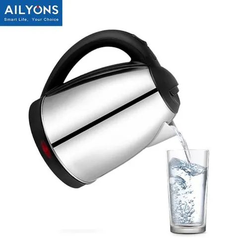 AILYONS FK-0301 Stainless Steel 1.8L Electric Kettle-Silver.