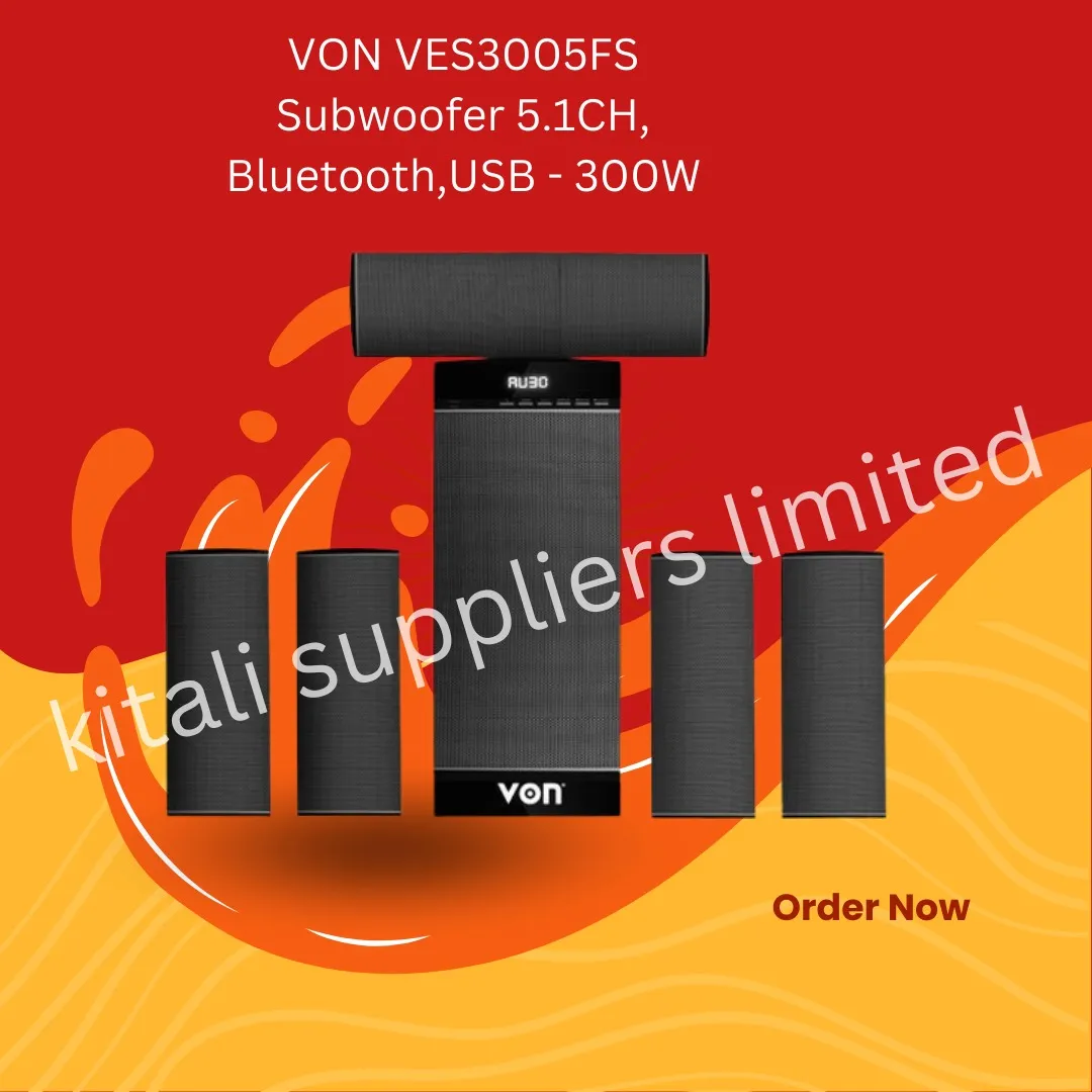 VON VES3005FS Subwoofer 5.1CH, Bluetooth