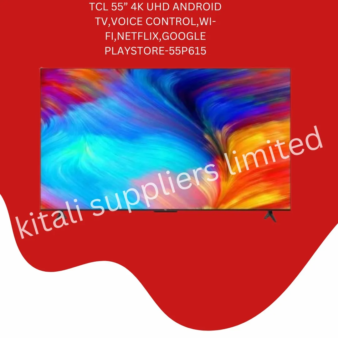 TCL 55'' Smart UHD 4K G00GLE TV Experience