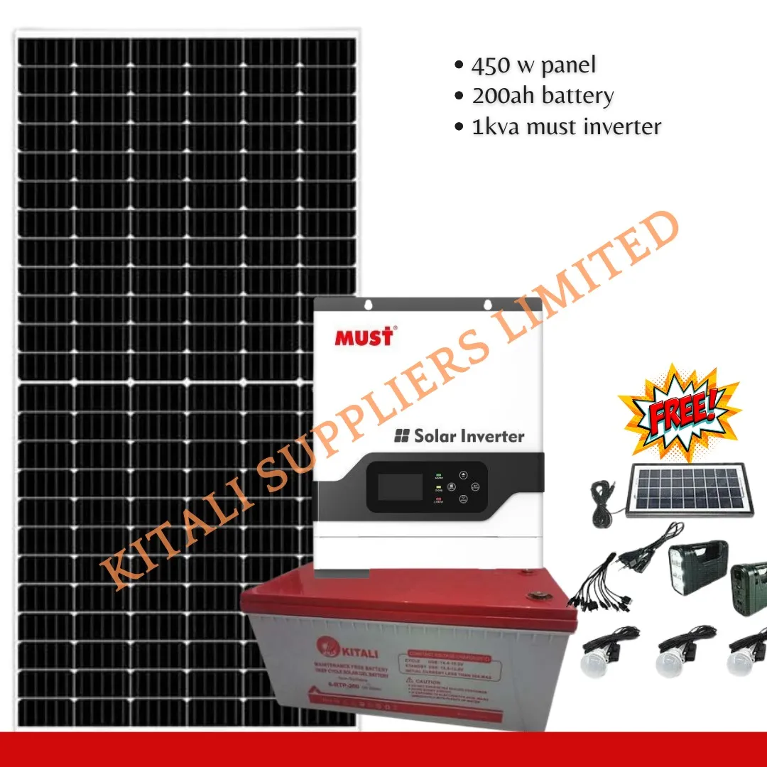 450w kitali solar fullkit with free Gifts