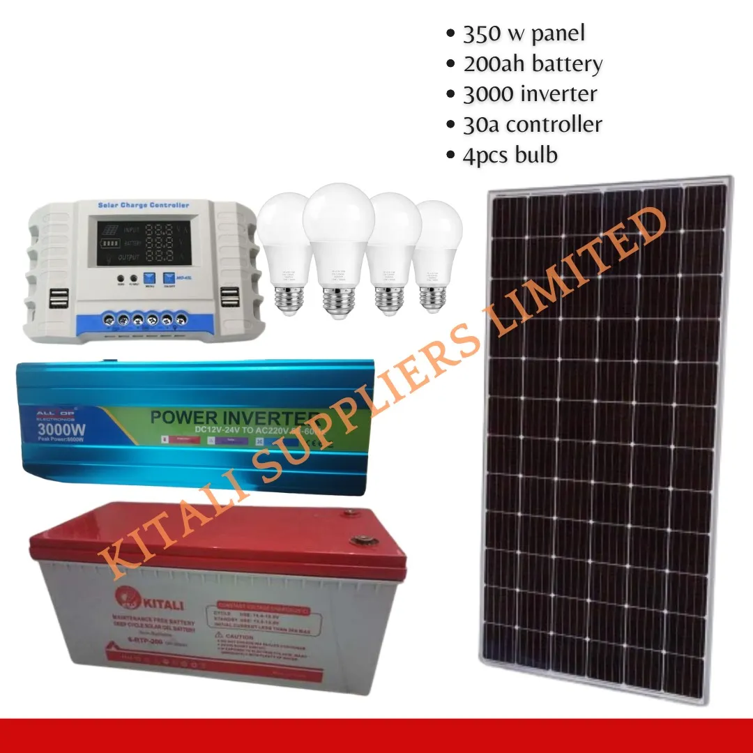 350w solar fullkit  monocrystalline all weather