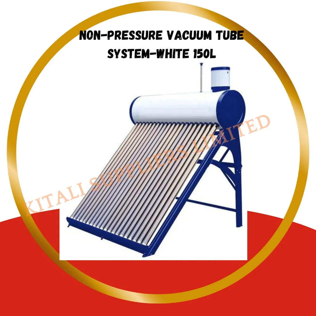 NON-PRESSURE VACUUM TUBE SYSTEM- WHITE 150L