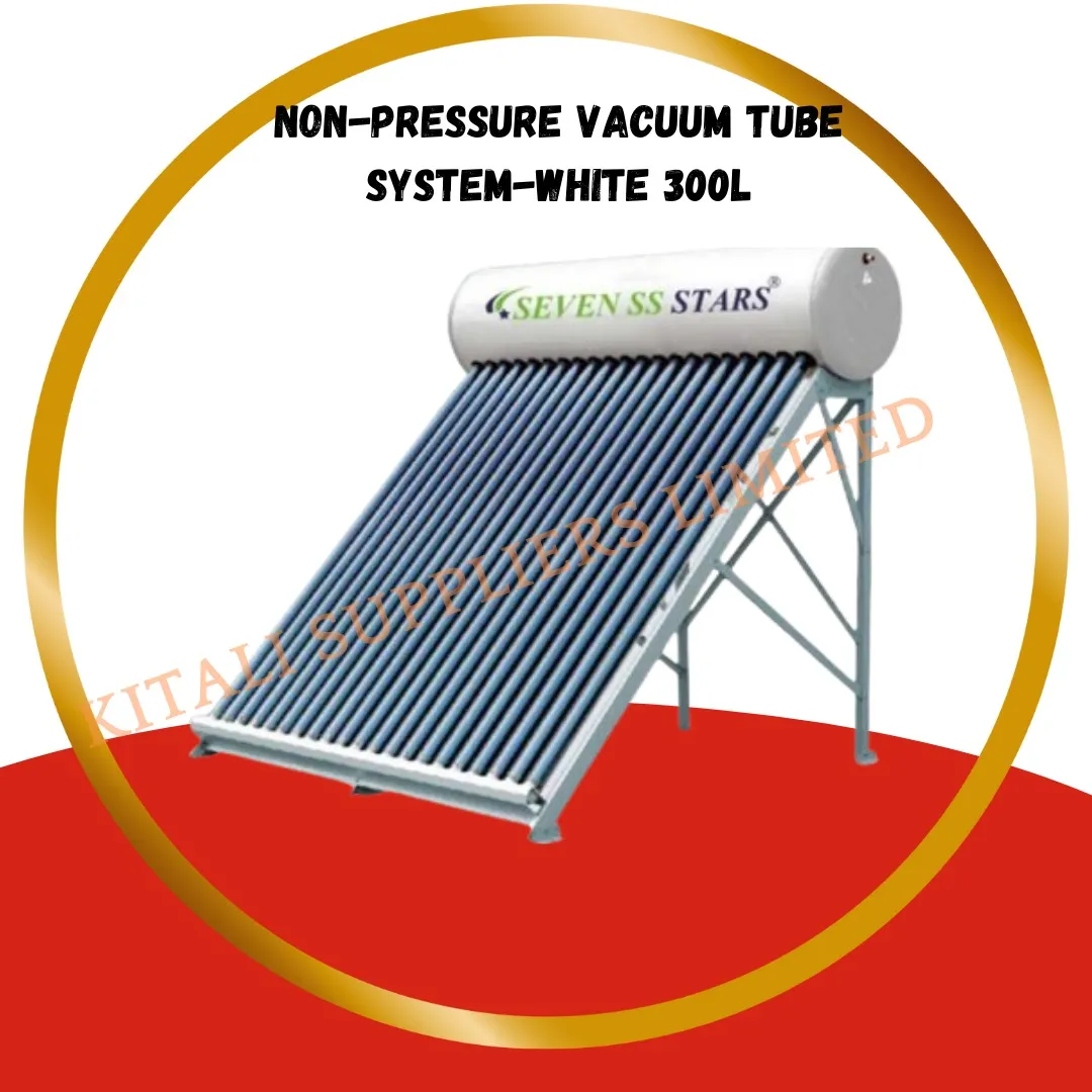 NON-PRESSURE VACUUM TUBE SYSTEM- WHITE 300L