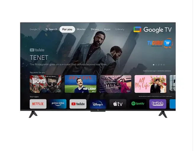 TCL 50â€³ P635 4K HDR Google Smart Frameless TV 50P635