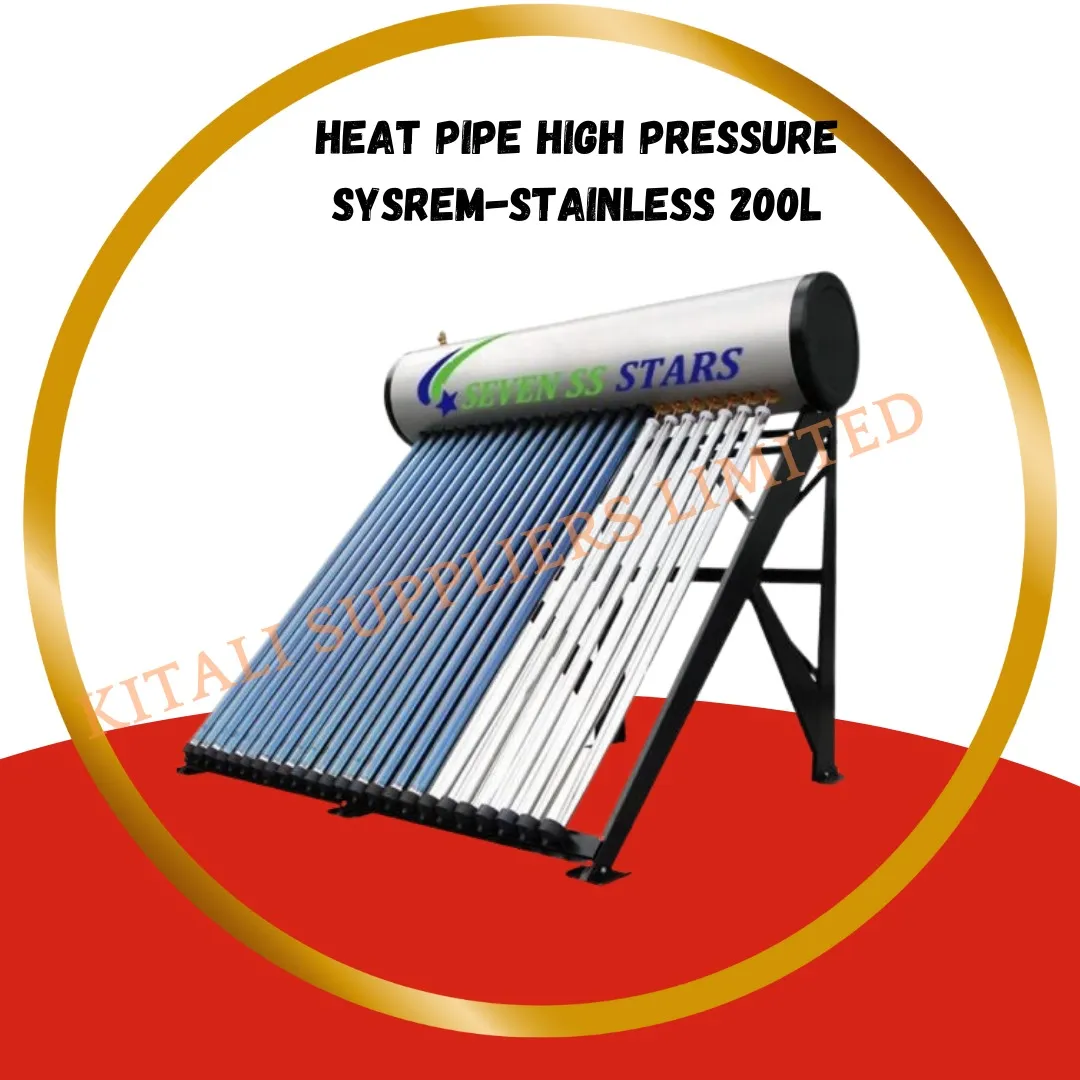 HEAT PIPE HIGH PRESSURE SYSREM- STAINLESS 200L