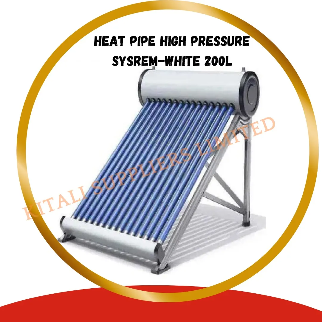 HEAT PIPE HIGH PRESSURE SYSTEM- WHITE 200L
