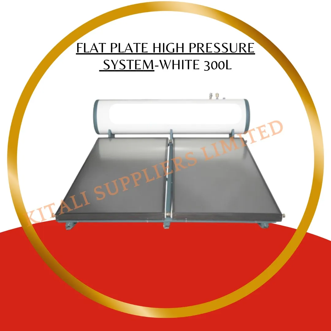 FLAT PLATE HIGH PRESSURE SYSTEM- WHITE 300L