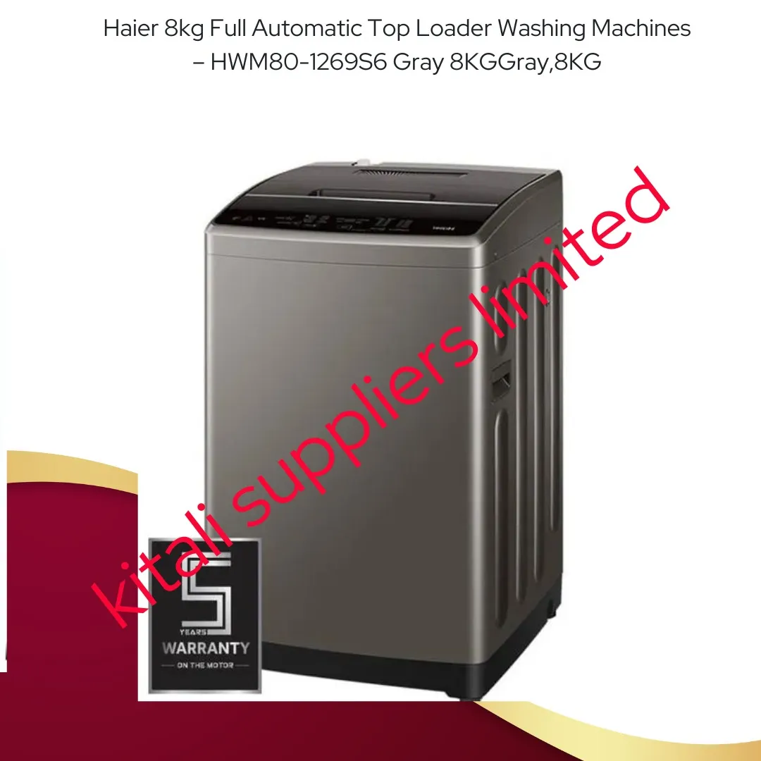 Haier HWM80-1269S6 8KG Top Load Washing Machine