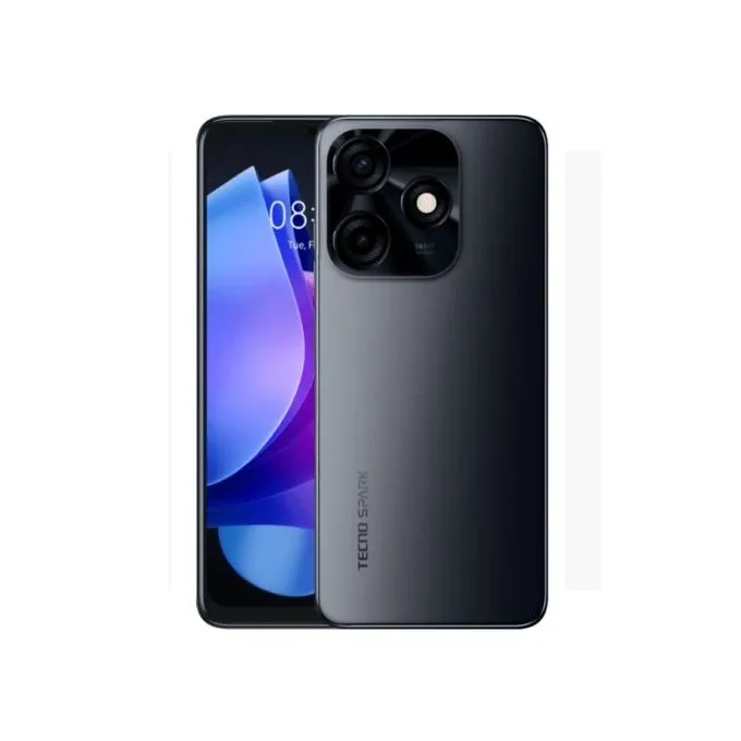 Tecno Spark 10C 6.6  128GB Storage And UP TO 8GB RAM 16MP Dual SIM 5000mAh - Black